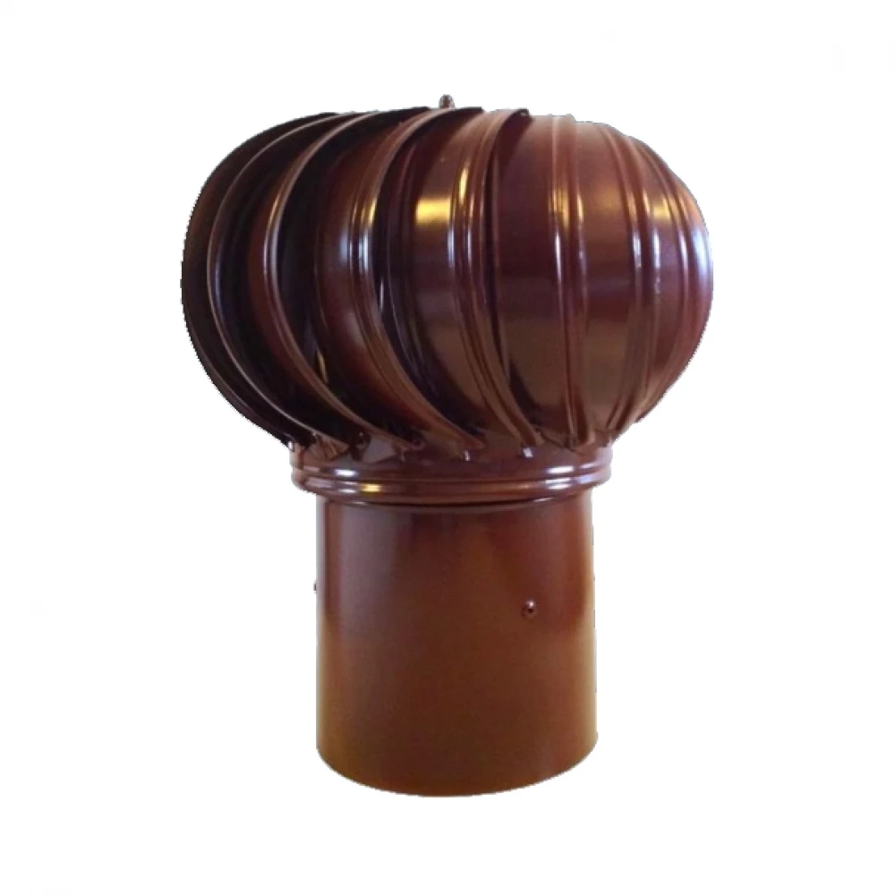 Турбодефлектор вытяжной вентиляции из краш металла TD-200