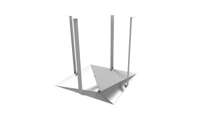 Поддон защиты от осадков ПОД для осевых вентиляторов