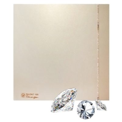 Накладной вентилятор Soler Palau SILENT-100 CZ IVORY DESIGN SWAROVSKI