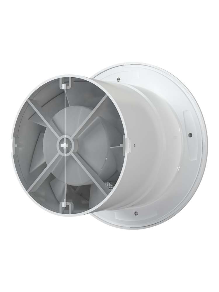 Вентилятор накладной RF D100 обратный клапан AURAMAX