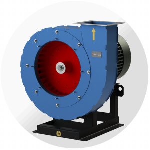 Радиальный вентилятор ВР-231-26 №4, Ø400 мм