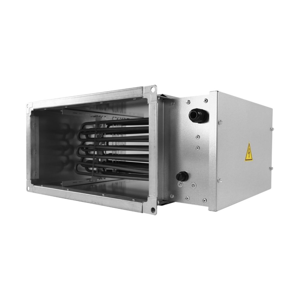 Электрический нагреватель для прямоугольных каналов ZILON ZES 400x200-9