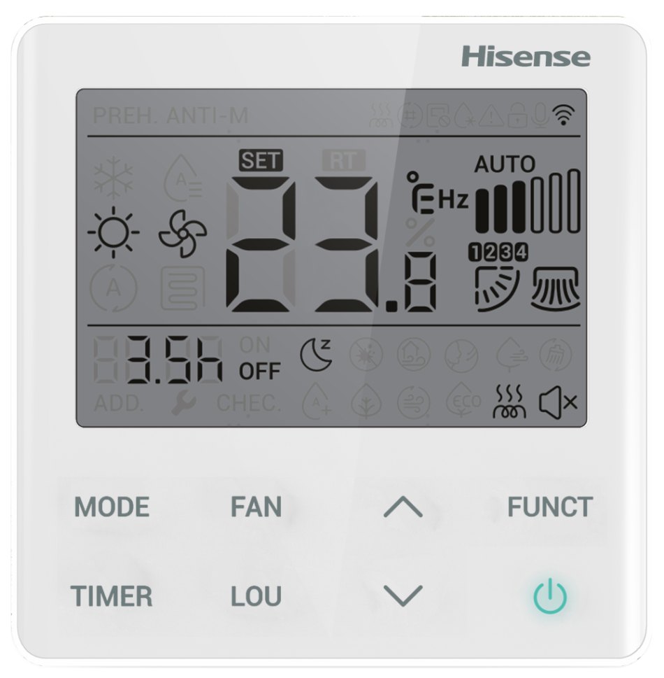 Внутренний блок мульти сплит-системы канального типа Hisense Free Match DC Inverter AMD-12UX4RBL8