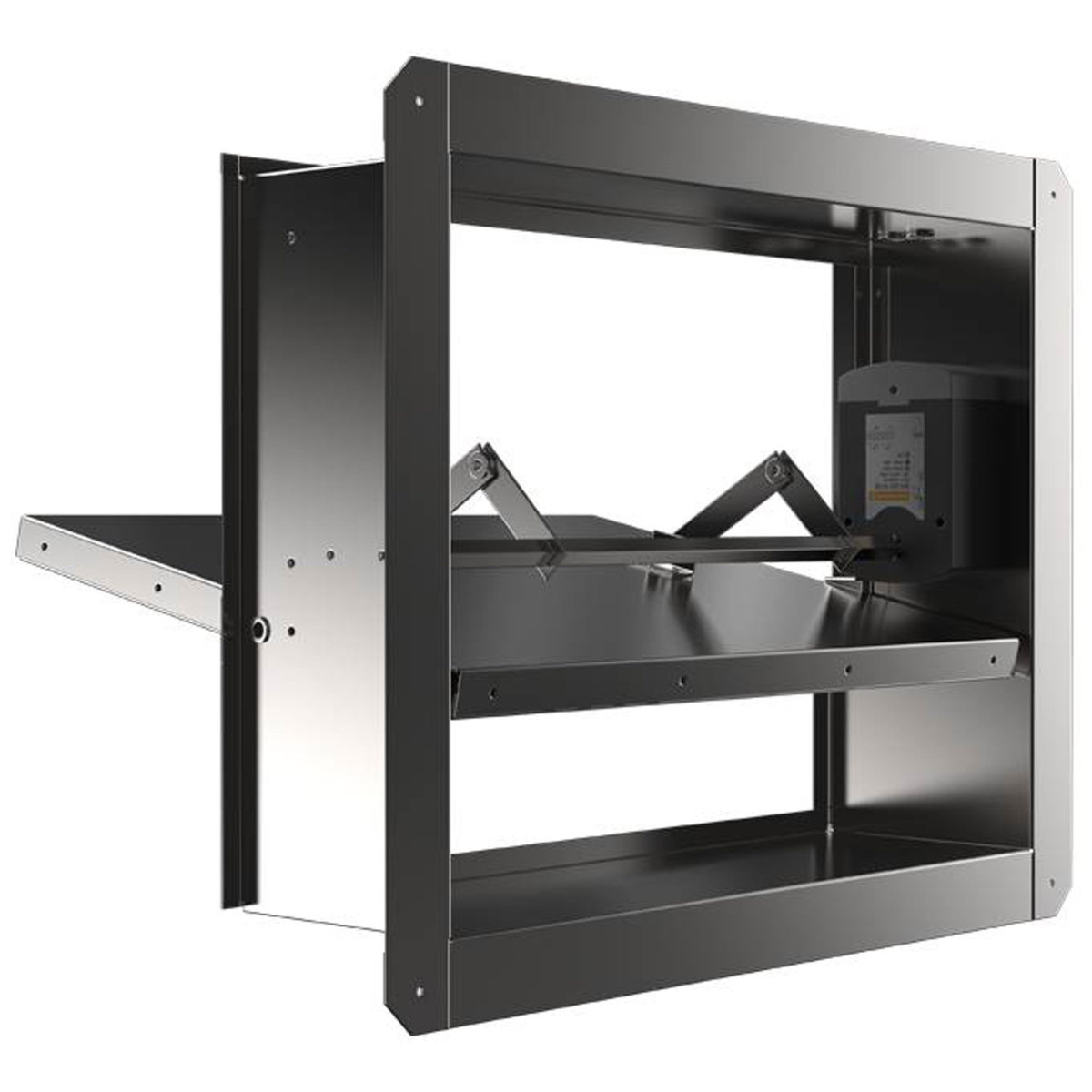 Клапан противопожарный SHUFT SHSD-120-O-1100_400-MB230-F1-IN-Kl-0, 1100×400 мм, EI 120