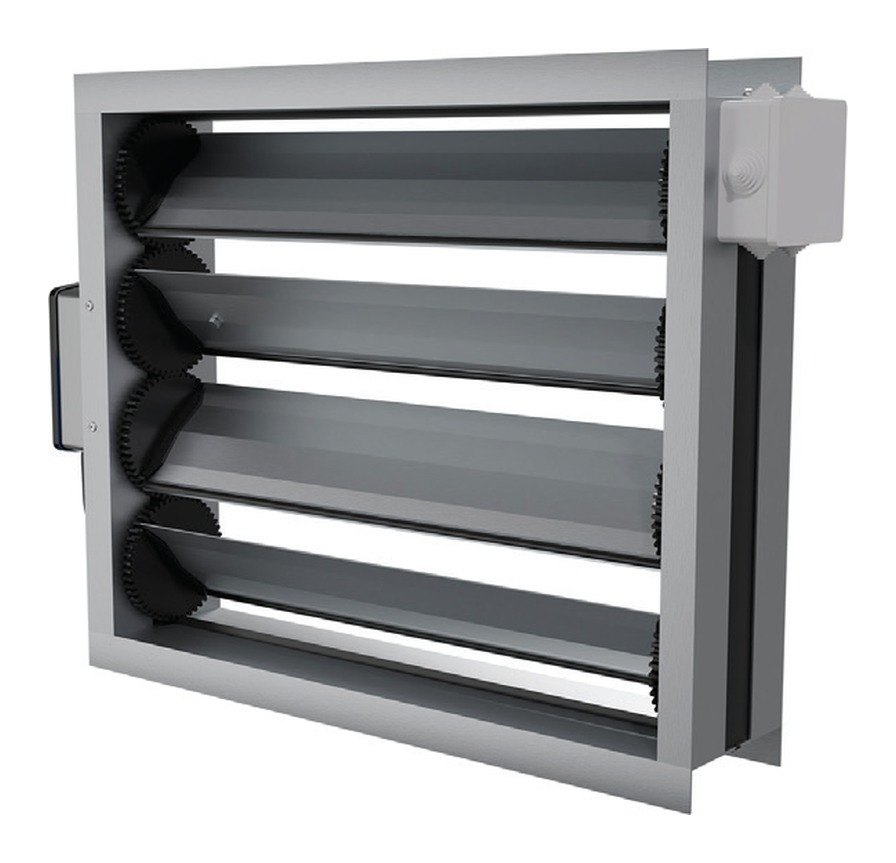 Воздушный клапан с электроподогревом ВКп 1300×600 Воздушный клапан с электроподогревом ВКп 1300×600