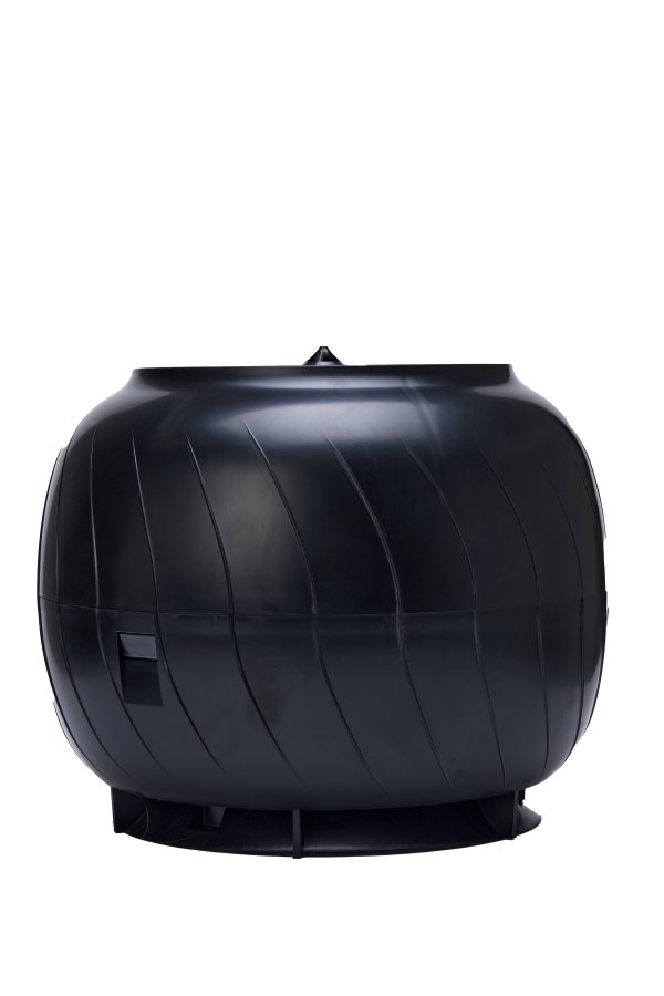 Дефлектор STAT D160 статический пластик Black ERA