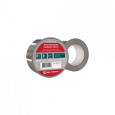 Алюминиевая клейкая лента РОКВУЛ