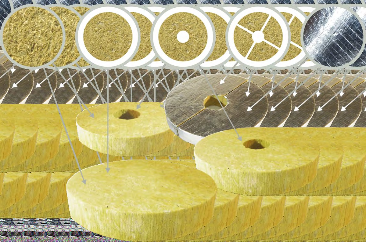 Заглушки теплоизоляционные PIPEWOOL 120 на плоские и эллиптические заглушки, Ø18–1020 мм