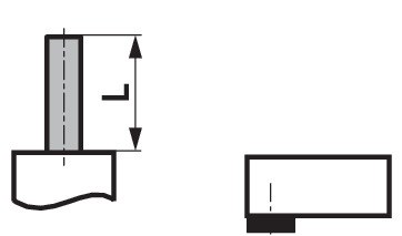SM230P-S — Длина вала